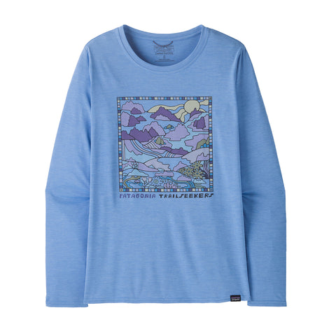 Women's Long-Sleeved Capilene® Cool Daily Graphic Shirt - Lands