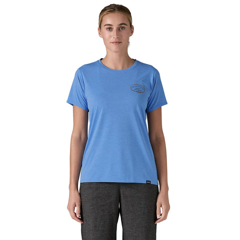 ウィメンズ・キャプリーン・クール・デイリー・グラフィック・シャツ（ランズ）