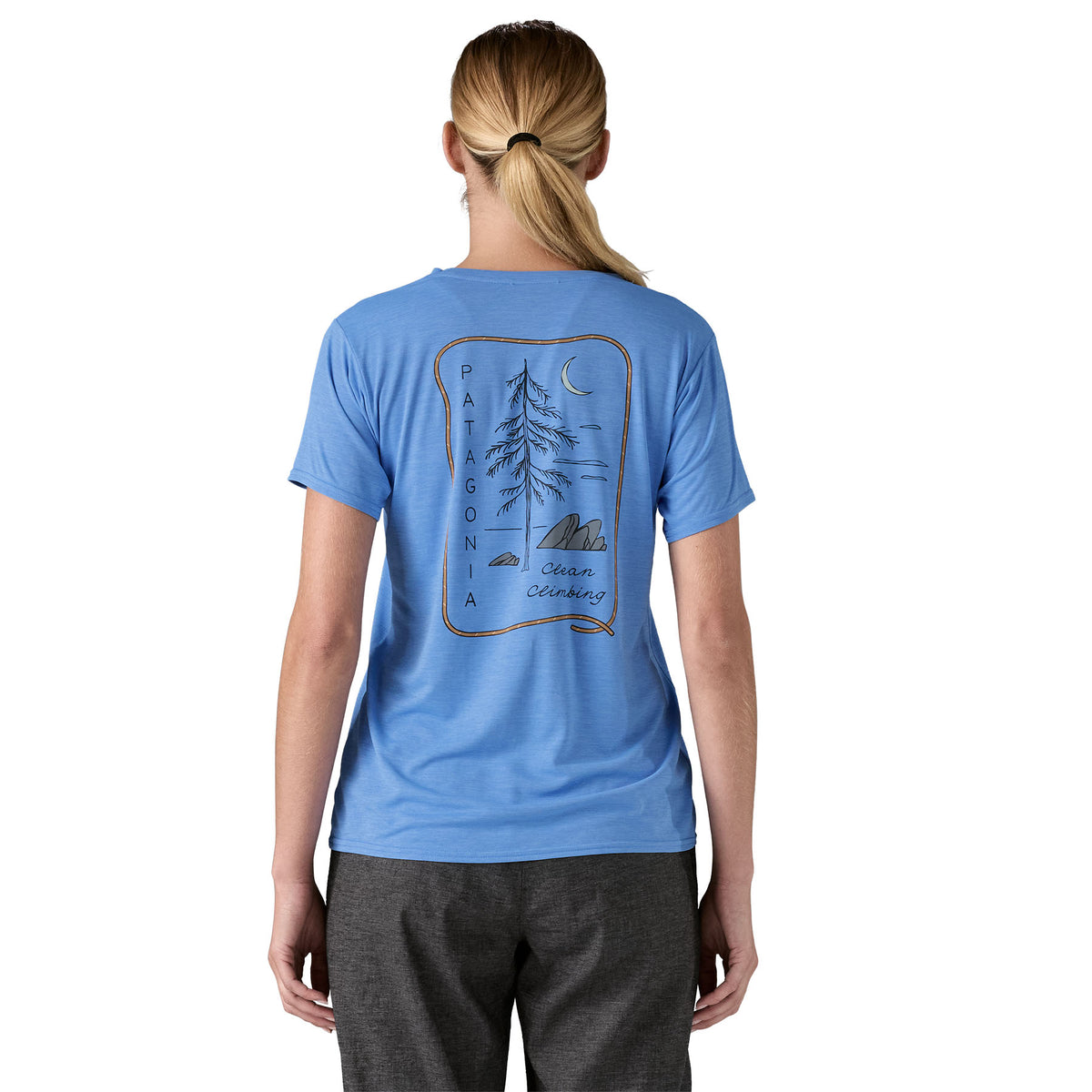 ウィメンズ・キャプリーン・クール・デイリー・グラフィック・シャツ（ランズ） SS25