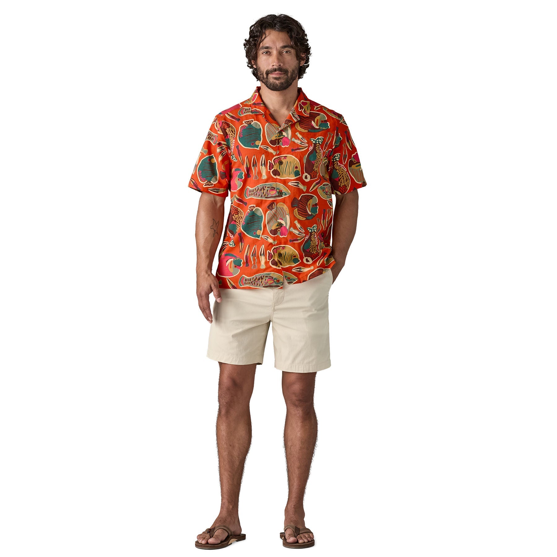 メンズ・タイダル・スレッズ・キャンプ・シャツ patagonia メンズ・タイダル・スレッズ・キャンプ・シャツ