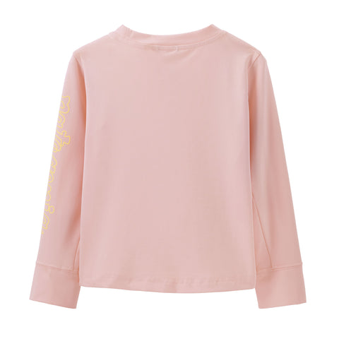 【UPF40+ 吸湿速乾】ベビー・ロングスリーブ・キャプリーン・シルクウェイト・Tシャツ