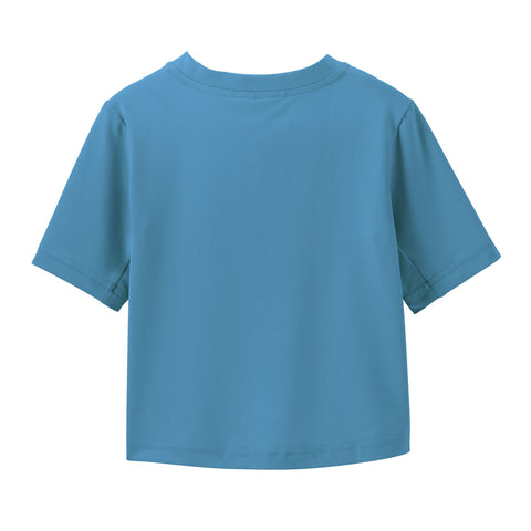 【UPF40+ 吸湿速乾】ベビー・キャプリーン・シルクウェイト・Tシャツ