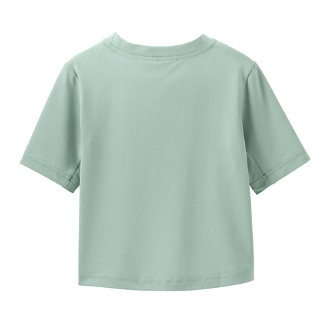 【UPF40+ 吸湿速乾】ベビー・キャプリーン・シルクウェイト・Tシャツ