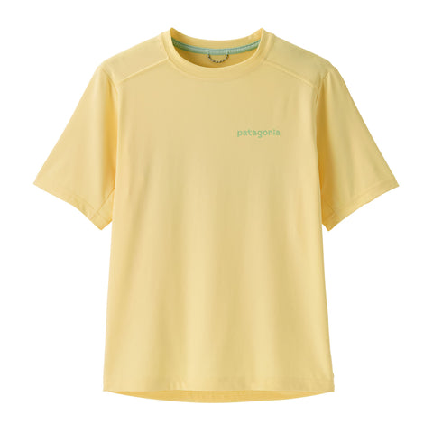 【UPF40+ 吸湿速乾】キッズ・キャプリーン・シルクウェイト・Tシャツ