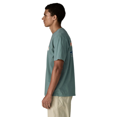 【オーガニックコットン】メンズ・'73 スカイライン・Tシャツ