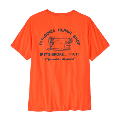 【オーガニックコットン】メンズ・リペア・ショップ・Tシャツ