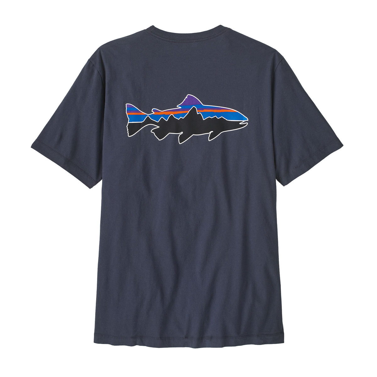 【オーガニックコットン】メンズ・フィッツロイ・トラウト・Tシャツ
