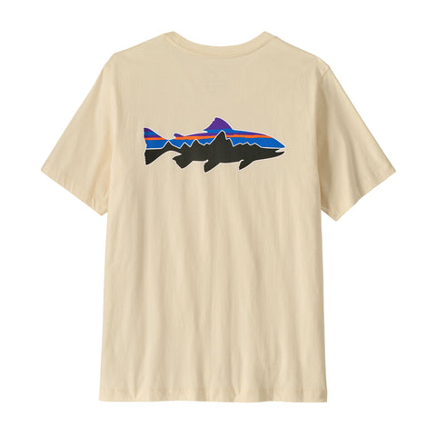【オーガニックコットン】メンズ・フィッツロイ・トラウト・Tシャツ