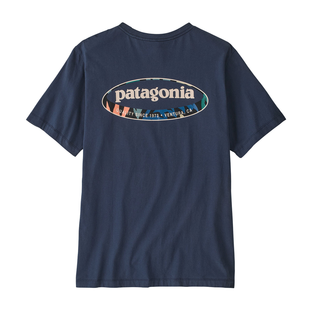 【オーガニックコットン】メンズ・'95 オーバル・ロゴ・Tシャツ