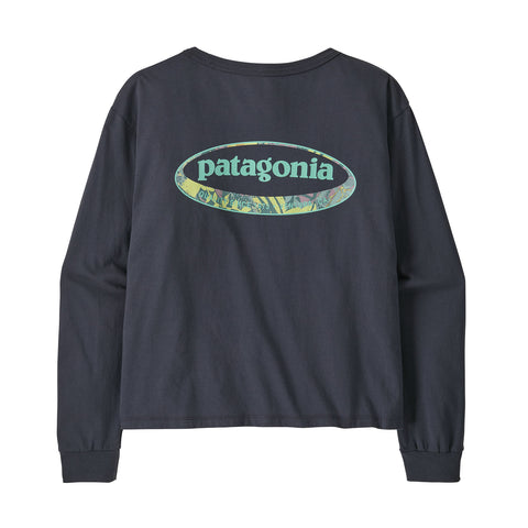 ウィメンズ・ロングスリーブ・'95 オーバル・ロゴ・イージーカット・Tシャツ