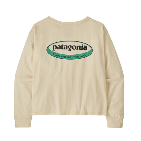 ウィメンズ・ロングスリーブ・'95 オーバル・ロゴ・イージーカット・Tシャツ