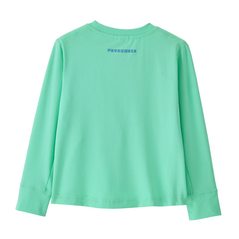 【UPF40+ 吸湿速乾】ベビー・ロングスリーブ・キャプリーン・シルクウェイト・Tシャツ