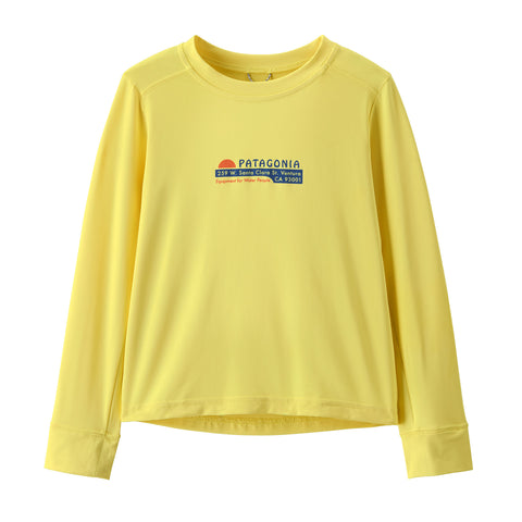 【UPF40+ 吸湿速乾】ベビー・ロングスリーブ・キャプリーン・シルクウェイト・Tシャツ