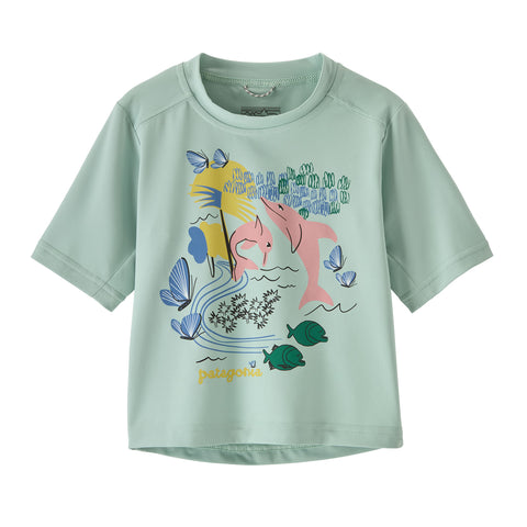 【UPF40+ 吸湿速乾】ベビー・キャプリーン・シルクウェイト・Tシャツ