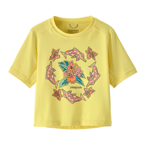 【UPF40+ 吸湿速乾】ベビー・キャプリーン・シルクウェイト・Tシャツ