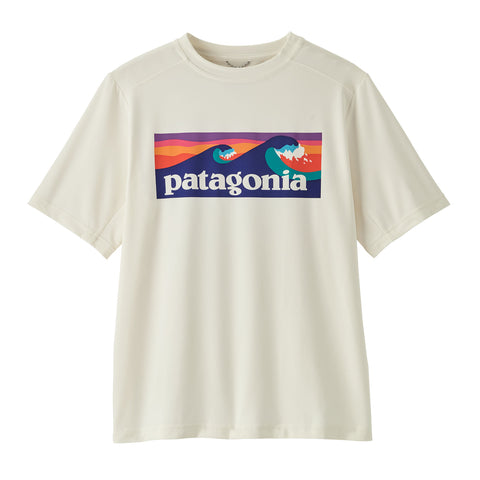 【UPF40+ 吸湿速乾】キッズ・キャプリーン・シルクウェイト・Tシャツ