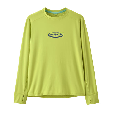 【UPF40+ 吸湿速乾】キッズ・ロングスリーブ・キャプリーン・シルクウェイト・Tシャツ
